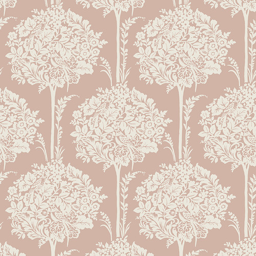 Wallpaper, unicoloured, apricot-41143