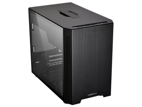 Lian Li PC-TU150WX Black Mini ITX Aluminum Case, T/G Window, No PSU