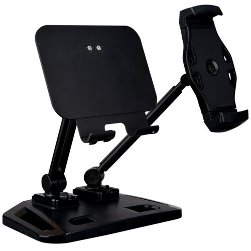 BlueEye Universal and Adjustable Double Arm Stand Holder - Black