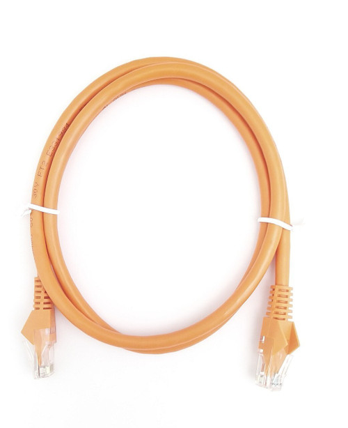 AKY CAT6A GIGABIT NETWORK PATCH LEAD 2M ORANGE