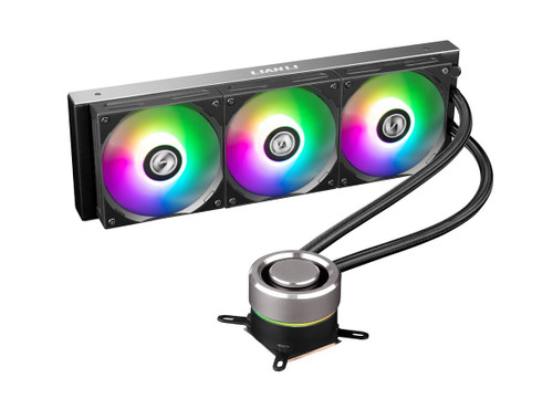 Lian Li Galahad 360 Closed Loop ARGB AIO Liquid CPU Cooler - Black