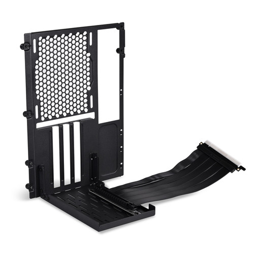 Lian Li Accessory O11D-mini PCIe 4.0 1X Riser Vertical Bracket Kit Black