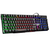 Mafiti RK100+ Rainbow LED Backlit USB Wired Multimedia Keyboard