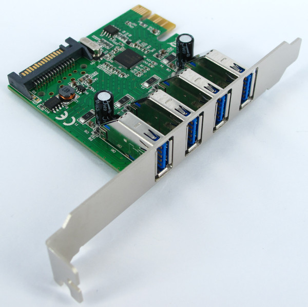 EU306D2 SKYMASTER PCIe USB3.0 4 PORT CARD