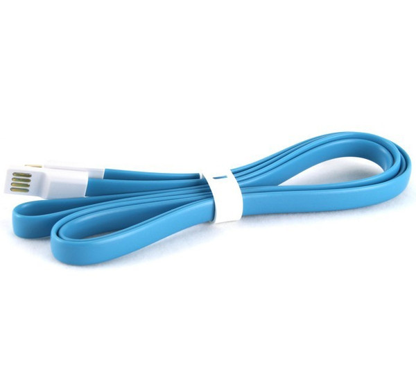 T094N Skymaster USB MicroUSB Data Charging Cable 1m FLAT Magnetic