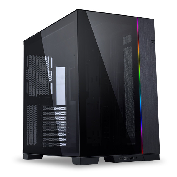 Lian Li Case PC-O11DEX Dynamic EVO Black Case DER8AUER Tempered Glass Window no PSU