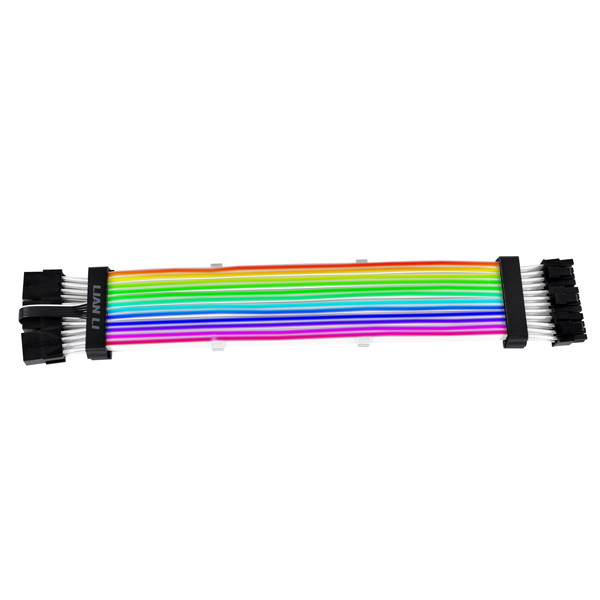 Lian Li Accessory PW12-V2 Strimer Plus Addressable RGB 3x8-pin PSU Extension Cable