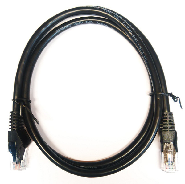 AKY CAT6A GIGABIT NETWORK PATCH LEAD 3M BLACK