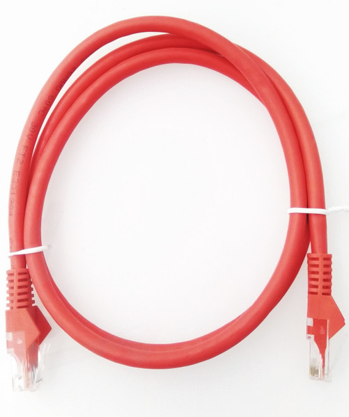 AKY CAT6A GIGABIT NETWORK PATCH LEAD 3M RED