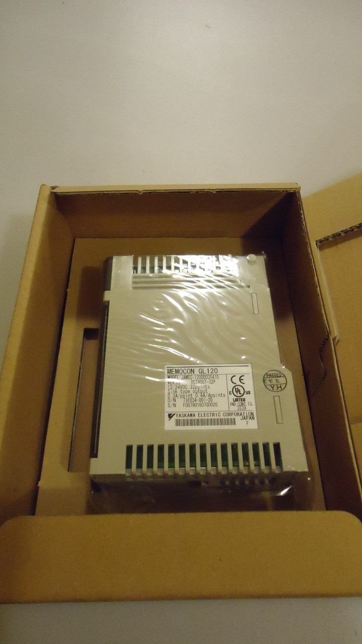 新古 YASKAWA MEMOCON GL120 JRMSP-120CPS11300(EAYR60701D117) ✅YASKAWA MEMOCON GL120 JRMSP-120XCP96000