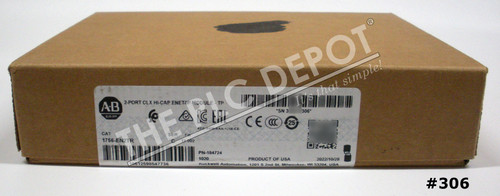 2022 New Sealed Allen Bradley 1756-EN2TR Ser /C FW 11.002 ControlLogix Ethernet Bridge #306