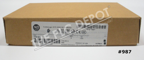 2021 SEALED Allen Bradley 1756-IB16 ControlLogix 16Pt Input Module 10-31VDC #987