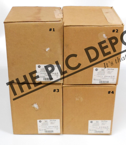 SEALED Allen Bradley 592-EC2ED Ser. C Overload relay E3 Plus 18-90A #QTY