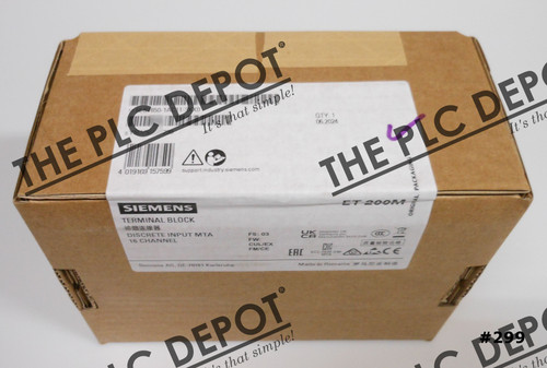 BRAND NEW Siemens 6ES7650-1AC11-3XX0 MTA 16CH TERMINAL BLOCK #299