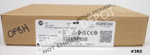 2024 SEALED Allen Bradley 1756-OF8H ControlLogix Analog Input HART 8Pts #3BZ