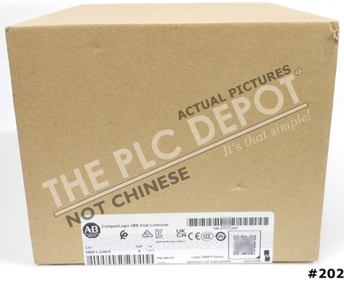 2025 SEALED ALLEN BRADLEY 5069-L320ER CompactLogix 5380 Controller 2MB #202