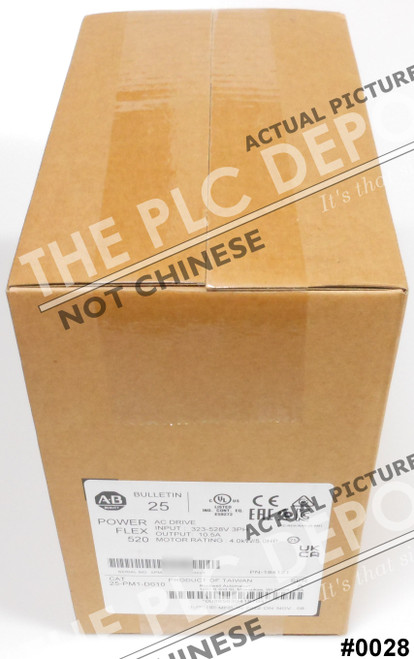 SEALED ALLEN BRADLEY 25-PM1-D010 PowerFlex 520 AC DRIVE 5Hp [REAL US SELLER] #0028