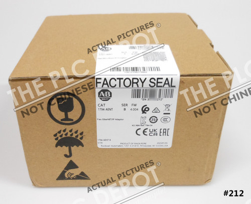 2023 Sealed Allen Bradley 1794-AENT /B ENet/IP 10/100 Mbs I/O Adapter #212