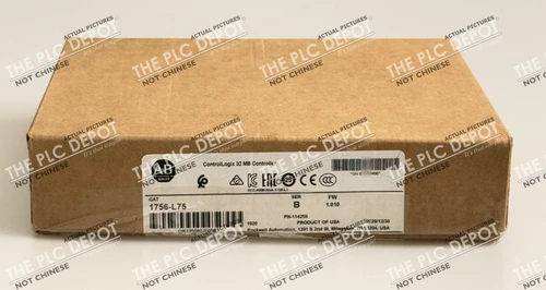 NEW OPEN BOX 2020 Allen Bradley 1756-L75 /B CPU ControlLogix 32MB