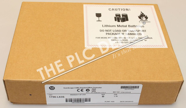 2015 SEALED! Allen Bradley 1756-L63S /B GuardLogix *FREE EXPEDITED  DELIVERY*