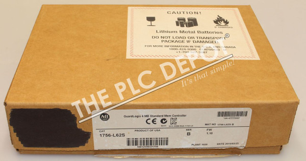 BRAND NEW! Allen Bradley 1756-L62s GuardLogix Processor 2015 "FREE UPS EXPEDIT