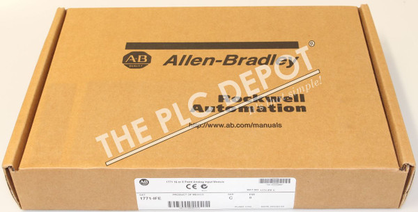 ~ SEALED ~ Allen Bradley 1771-IFE SERIES /C Analog Input Module PLC-5