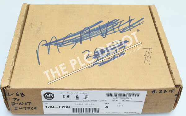 BRAND NEW Allen Bradley 1784-U2DN 2012 USB-to-DeviceNet Adapter with Cable 0.61
