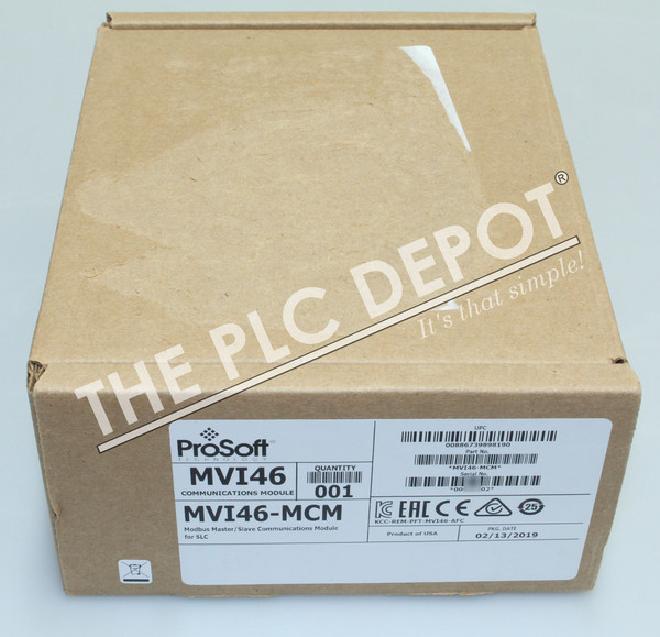 -*2019*- Factory Sealed ProSoft Technology MVI46-MCM Modbus Master/Slave