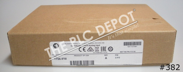 2019 Sealed Allen Bradley 1756-IF8i ControlLogix Analog Isltd Input Module #382