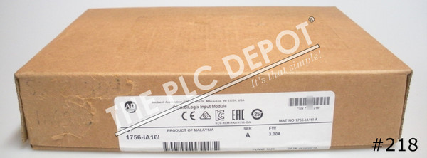 2019 SEALED Allen bradley 1756-IA16I ControlLogix 79-132V Isolated Input #218