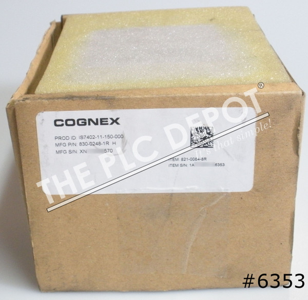 BRAND NEW! COGNEX IS7402-11 In-Sight 7000 PATMAX 825-0548-1R 821-0084-8R  #6353