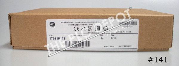 2020 SEALED Allen Bradley 1756-IB16S ControlLogix Safety I/O Module #141