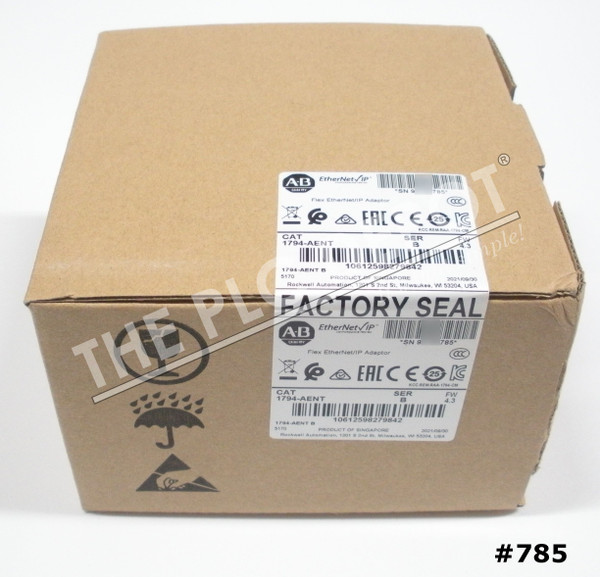 2021 New Sealed Allen Bradley 1794-AENT /B ENet/IP 10/100 Mbs I/O Adapter #785