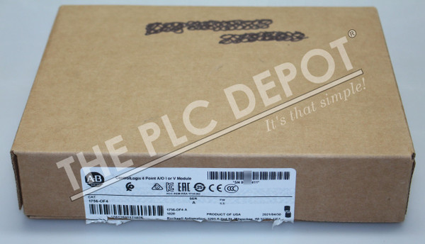 2021 NEW OPEN BOX Allen Bradley 1756-OF4 ControlLogix Analog Output Module