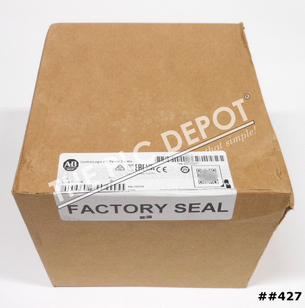 2023 SEALED Allen Bradley 1756-PA75K /B POWER SUPPLY CONFORMALLY COATED ##427