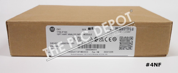 2023 *NEW* REAL US SELLER Allen Bradley 1756-IF16H HART Analog ControlLogix #4NF