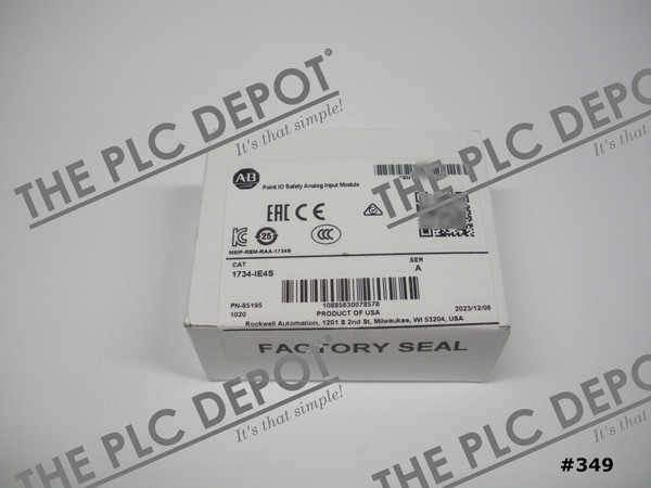 SEALED Allen Bradley 1734-IE4S POINT Guard I/O Safety 4CH Analog Input #349