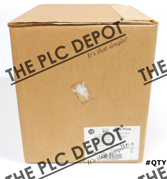 SEALED Allen Bradley 592-EC2ED Ser. C Overload relay E3 Plus 18-90A #QTY