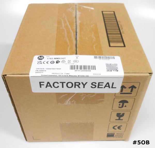 2025 AUTHENTIC *SHIPS FROM USA* GUARANTEED* SEALED Allen Bradley 1783-MMX16T Stratix 5800 #5OB