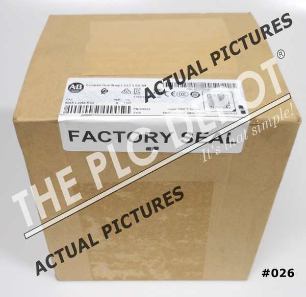 2024 SEALED ALLEN BRADLEY 5069-L306ERS2 GuardLogix *ACTUAL - US SELLER* #026