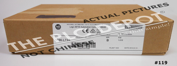 SEALED Allen Bradley 1756-L73S /B Logix5573S *GENUINE US-NOT CHINESE* #119