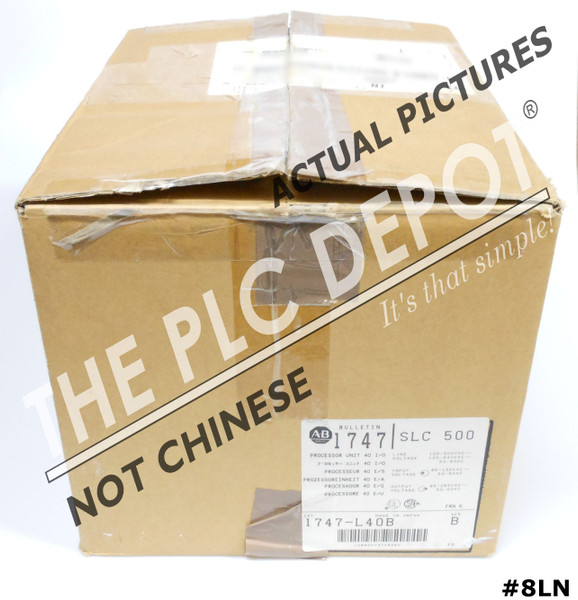 NEW OPEN BOX Allen Bradley 1747-L40B /B *GENUINE US SELLER-NOT CHINESE* #8LN