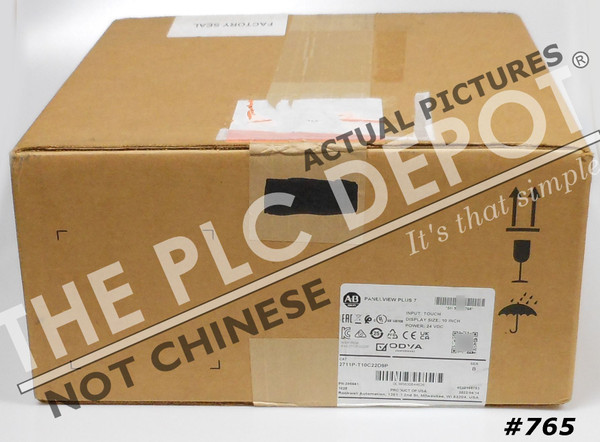 SEALED Allen Bradley 2711P-T10C22D9P PanelView Plus 7 Color Touch 2022 "NOT CHINESE" #765