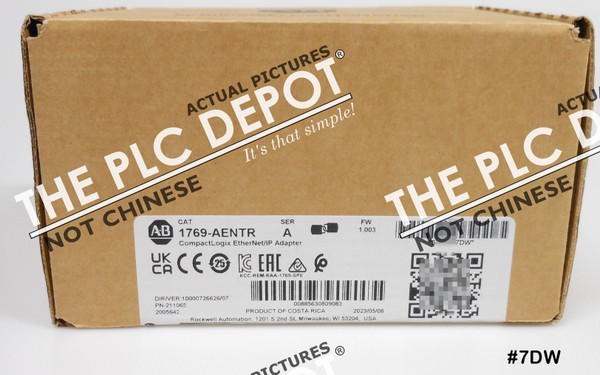 SEALED Allen-Bradley 2023 1769-AENTR Compact I/O EtherNet/IP Module #7DW