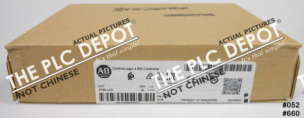 Sealed 2022 Allen Bradley 1756-L72 Series B *REAL US SELLER*NOT CHINA* #QTY
