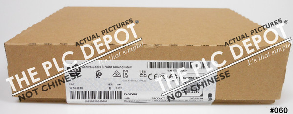 2025 Sealed Allen Bradley 1756-IF8i ControlLogix Analog Isltd Input Module #060