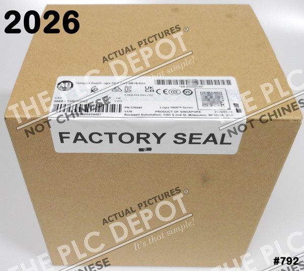 2026 SEALED ALLEN BRADLEY 5069-L330ERMS2 /B GuardLogix  Safety Controller "REAL US SELLER" #792