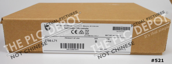 SEALED Allen Bradley 1756-L71 Series B *REAL US SELLER - NOT CHINA* #521