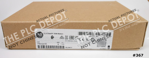 SEALED ALLEN BRADLEY 1756-EN3TR /B 11.002 ControlLogix Ethernet/IP #367