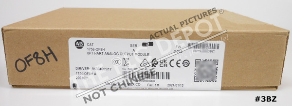 2024 SEALED Allen Bradley 1756-OF8H ControlLogix Analog Input HART 8Pts #3BZ